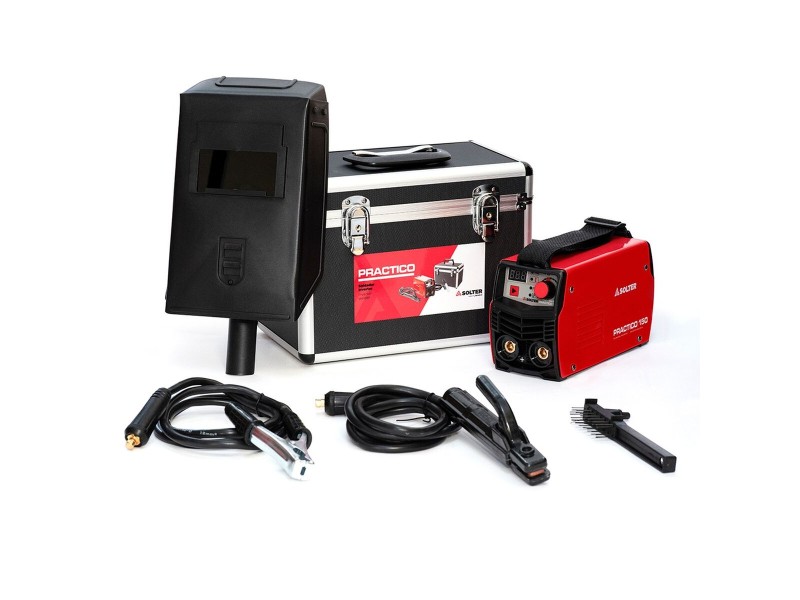 Оборудване за заваряване Solter Inverter Practico 150 Аксесоари 150 A 7000 W NaN –  BB Заваръчно оборудване (Welding)
