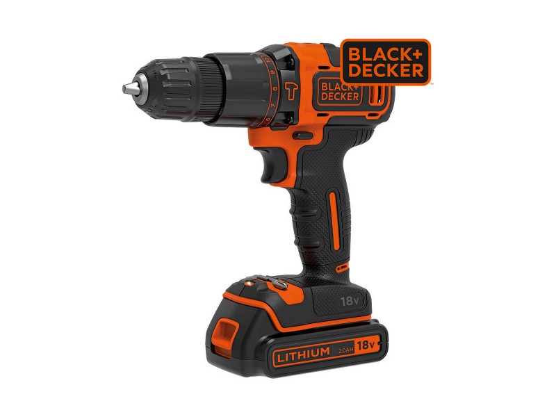 Електрическа отвертка Black & Decker BDCHD18KB 40 Nm NaN –  BB Отвертки
