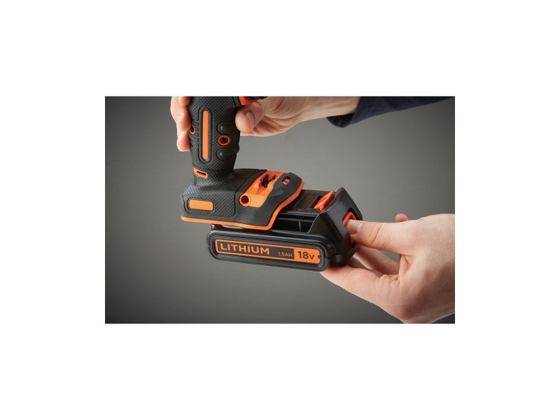 Електрическа отвертка Black & Decker BDCHD18KB 40 Nm NaN –  BB Отвертки