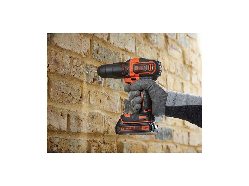 Електрическа отвертка Black & Decker BDCHD18KB 40 Nm NaN –  BB Отвертки