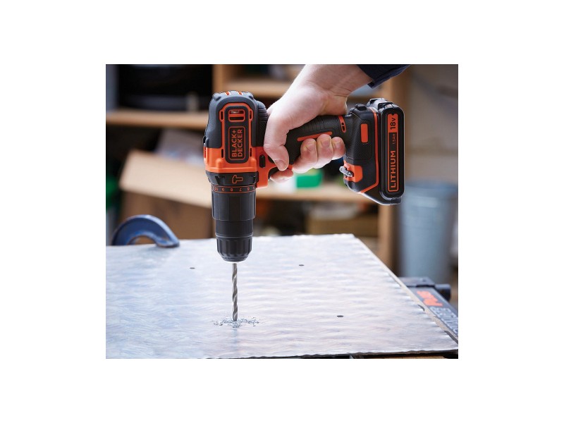 Електрическа отвертка Black & Decker BDCHD18KB 40 Nm NaN –  BB Отвертки