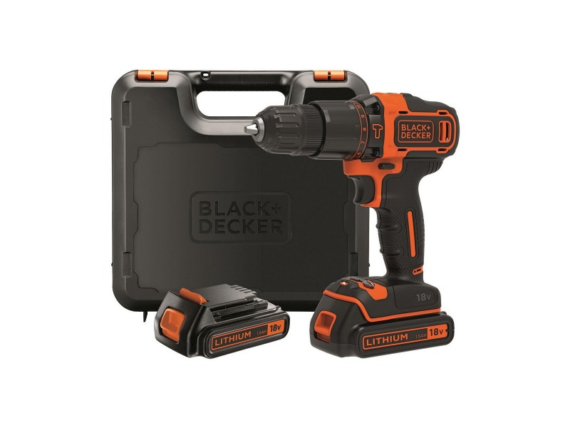 Електрическа отвертка Black & Decker BDCHD18KB 40 Nm NaN –  BB Отвертки