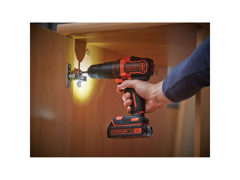 Електрическа отвертка Black & Decker BDCHD18KB 40 Nm NaN –  BB Отвертки