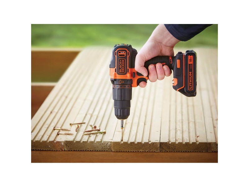 Електрическа отвертка Black & Decker BDCHD18KB 40 Nm NaN –  BB Отвертки
