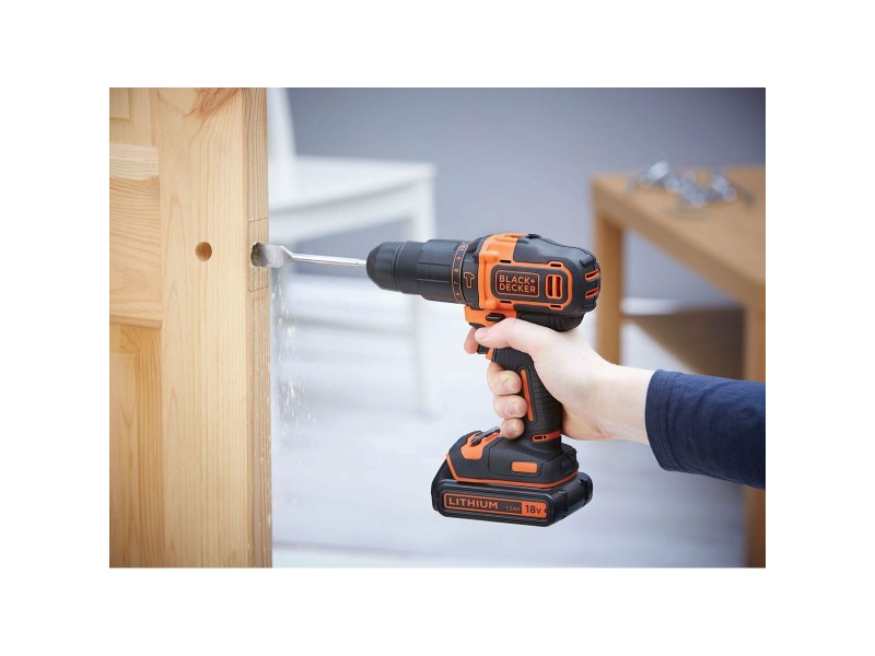 Електрическа отвертка Black & Decker BDCHD18KB 40 Nm NaN –  BB Отвертки