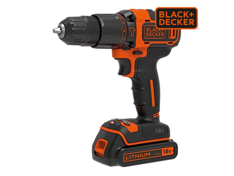 Електрическа отвертка Black & Decker BDCHD18KB 40 Nm NaN –  BB Отвертки
