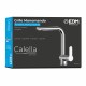 Смесител EDM 01126 Calella Сребрист Неръждаема стомана Месинг цинк Мивка NaN –  BB Кранове за мивка