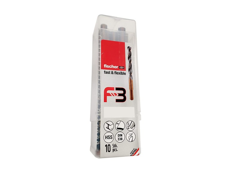 Свредло Fischer f3 hss-r din Метал NaN –  BB Комплекти свредла