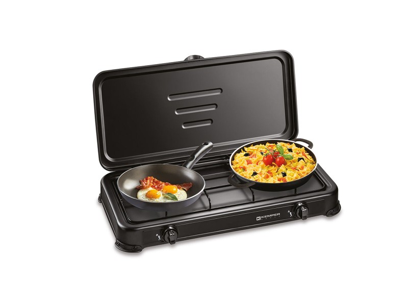газова печка Kemper 57 x 30 x 6,5 cm NaN –  BB Къмпинг печки