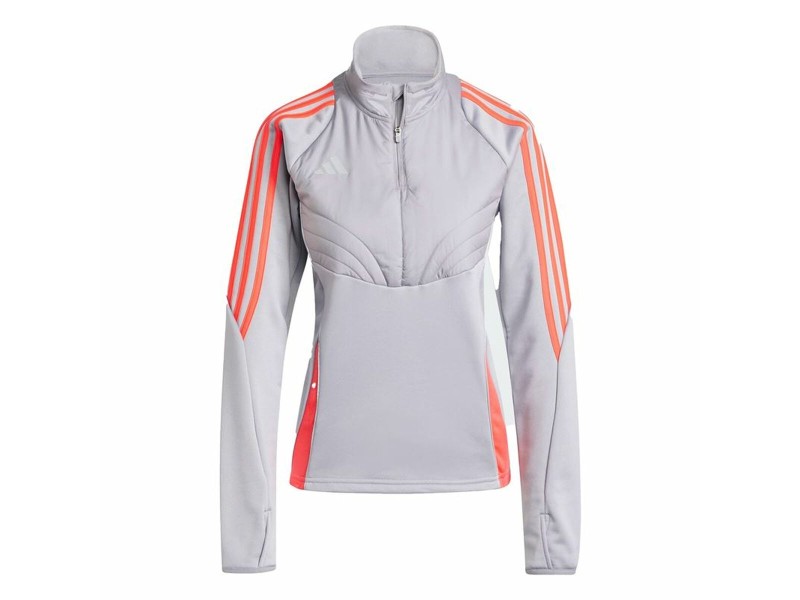 Дамски суичър без качулка Adidas Winterized Сив NaN –  BB Суичъри