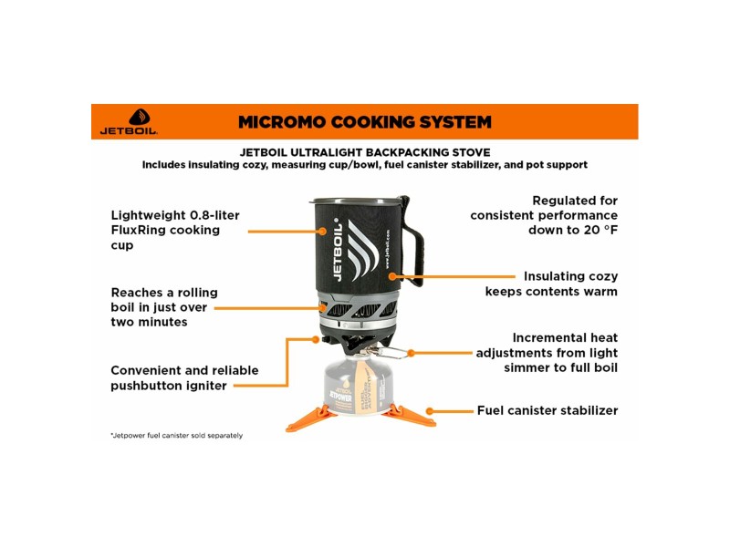 газова печка Jetboil MCMCB-EU NaN –  BB Къмпинг печки