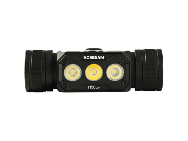 LED Фенер Acebeam H50 2.0 Черен Оранжев NaN –  BB Челни фенери
