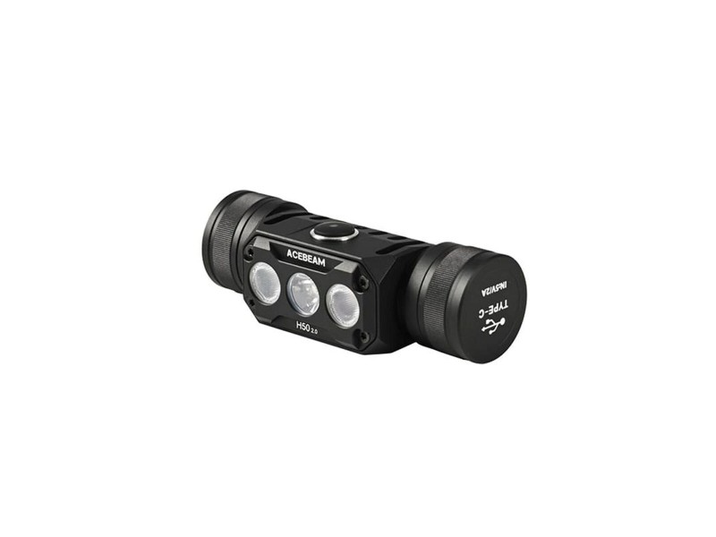 LED Фенер Acebeam H50 2.0 Черен Оранжев NaN –  BB Челни фенери