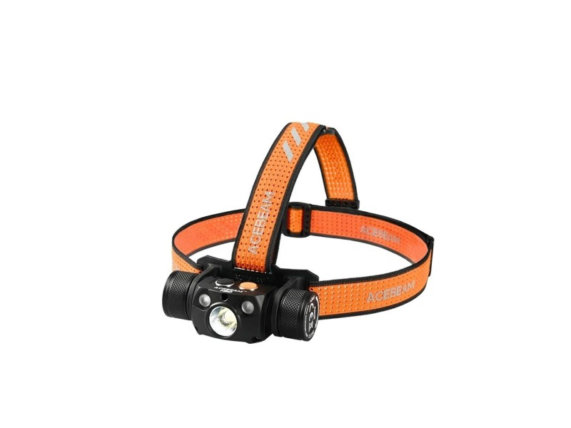 LED Фенер Acebeam H30 R+CRI 6500K Черен Оранжев 4000 Lm NaN –  BB Челни фенери