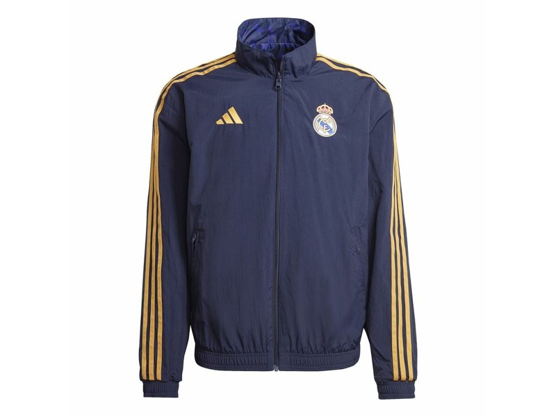 Мъжко Спортно Яке Adidas Real Madrid Син NaN –  BB Футбол