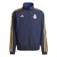 Мъжко Спортно Яке Adidas Real Madrid Син NaN –  BB Футбол