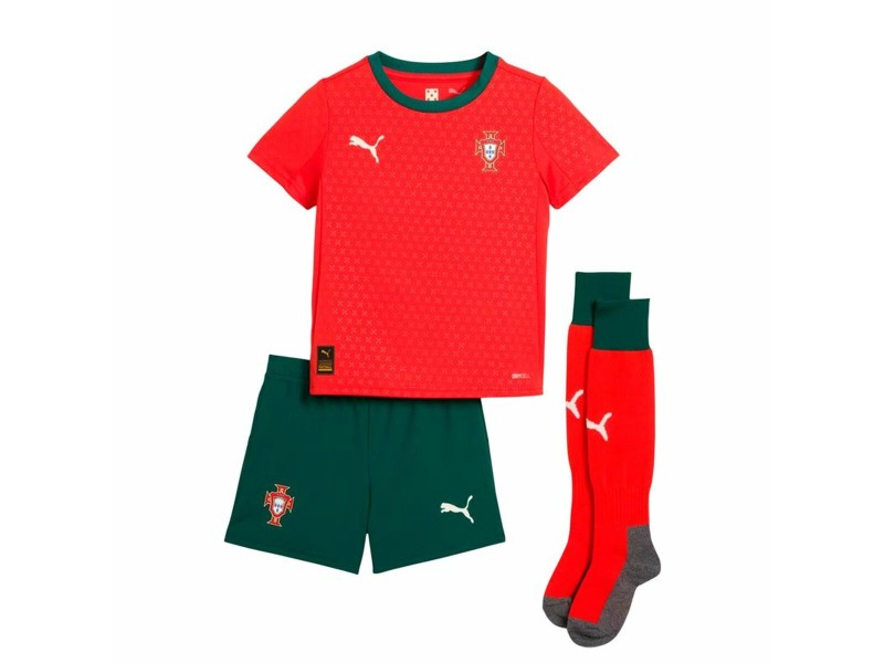Детски Анцуг Puma Portugal Home Minikit Червен NaN –  BB Анцузи