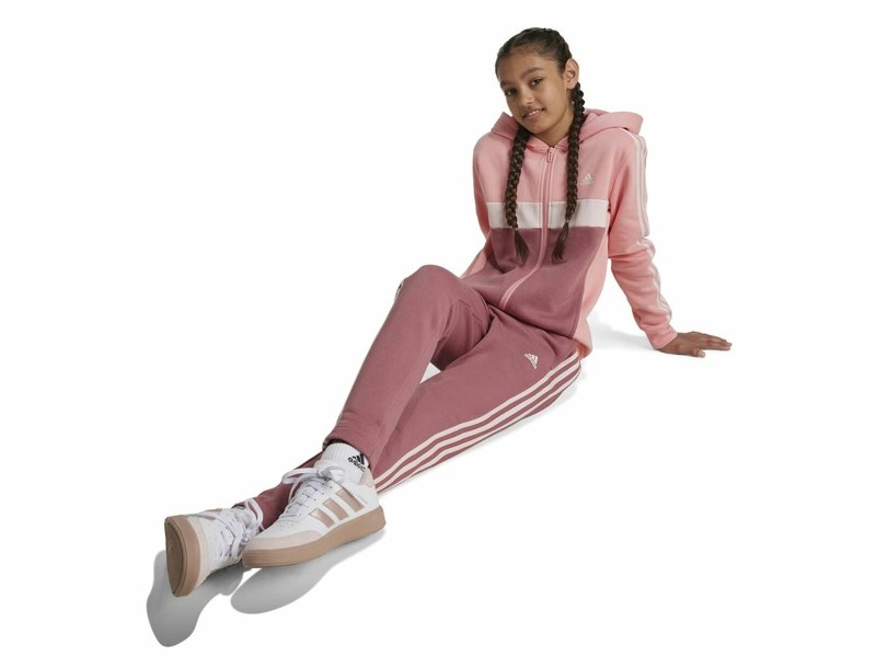 Детски Анцуг Adidas Tiberio 3-Stripes Colorblock Fleece Розов NaN –  BB Анцузи