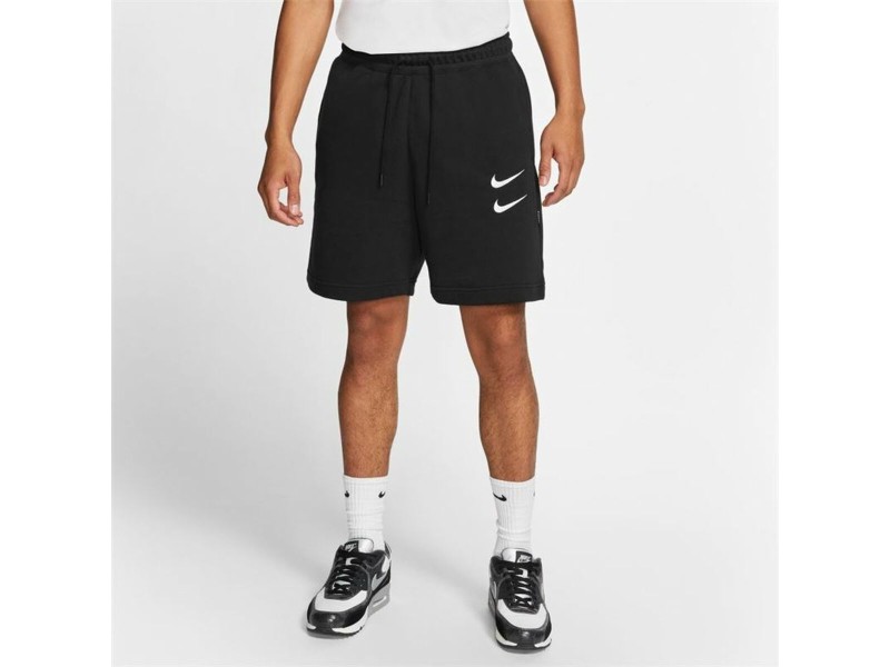 Мъжки Спортни Шорти Nike Sportswear Swoosh Черен NaN –  BB Къси панталонки