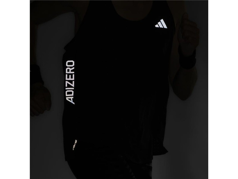 Мъжка Тениска без Ръкави Adidas Adizero Snglt NaN –  BB Потници