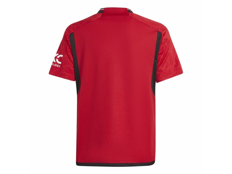 Детска Тениска за Футбол с Къс Ръкав Adidas Manchester (7-8 години) NaN –  BB Отборни фланелки