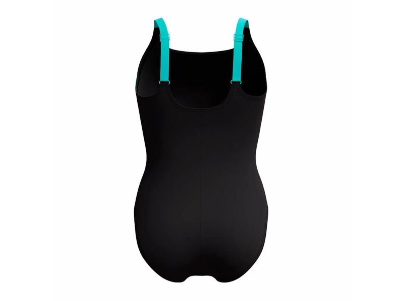 Дамски бански Speedo Shaping Solid Splice Черен NaN –  BB Цели бански костюми
