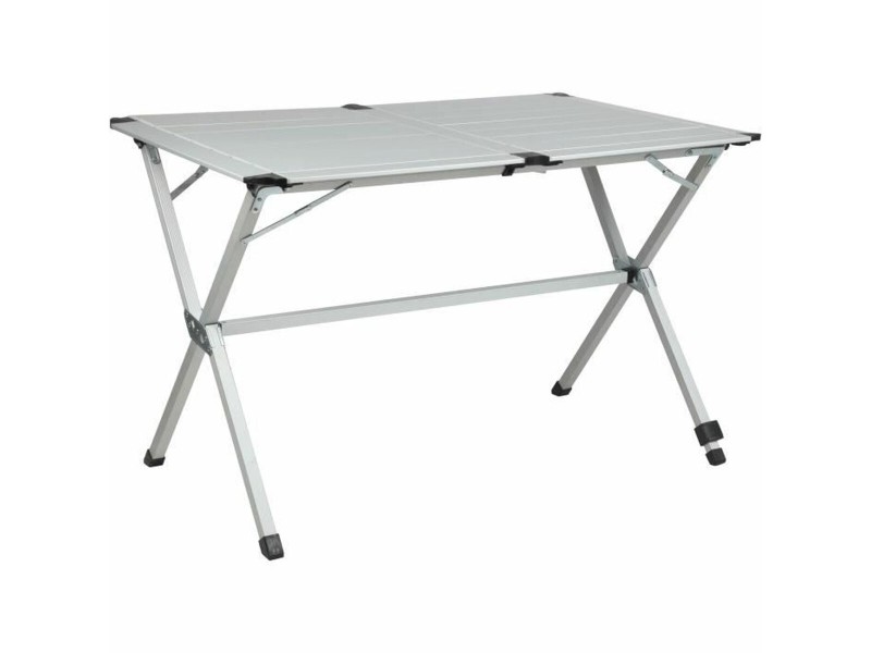 Сгъваема масичка Midland 110 x 70 x 70 cm Сив NaN –  BB Маси