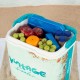 Преносима Твърда Хладилна Чанта Aktive 24 L 37 x 35 x 27 cm Син (2 броя) NaN –  BB Аксесоари за хладилник
