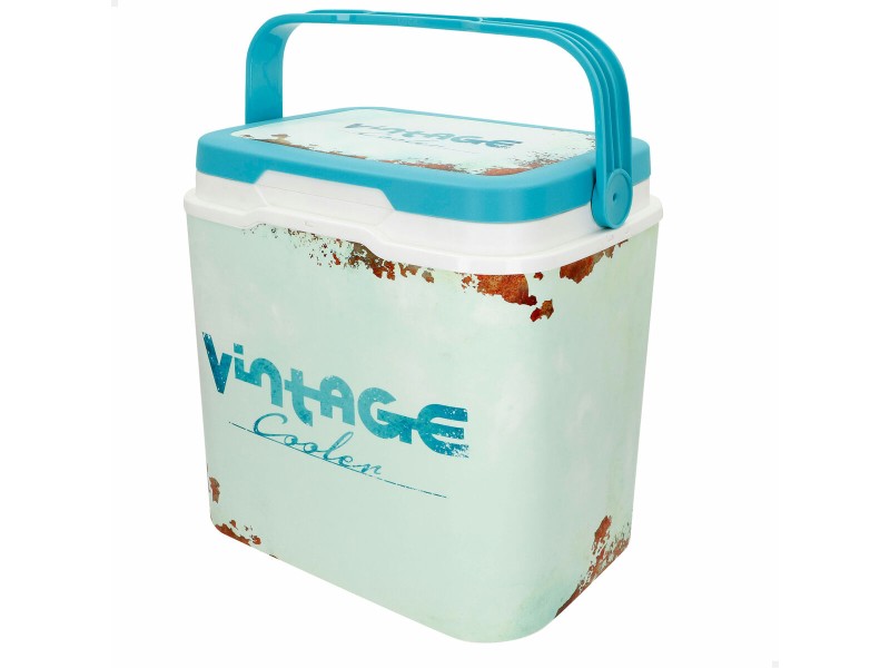 Преносима Твърда Хладилна Чанта Aktive 24 L 37 x 35 x 27 cm Син (2 броя) NaN –  BB Аксесоари за хладилник