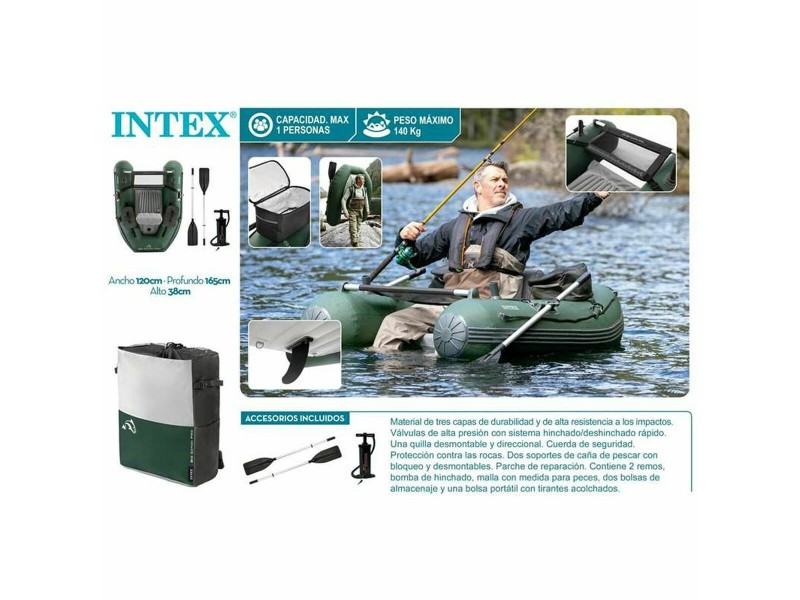 Надуваема Лодка Intex 119 x 38 x 165 cm NaN –  BB Надуваеми салове