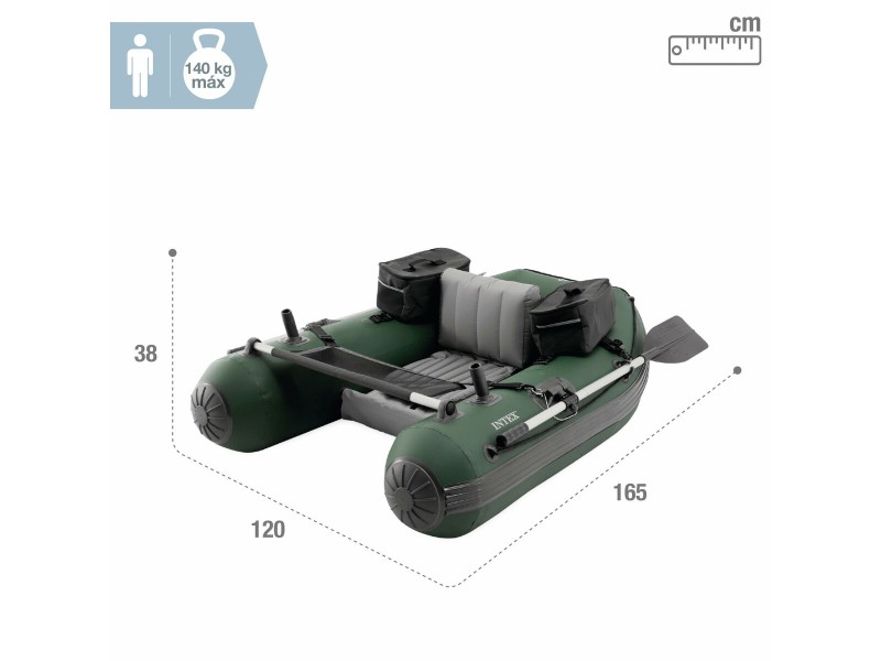 Надуваема Лодка Intex 119 x 38 x 165 cm NaN –  BB Надуваеми салове