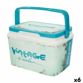 Преносима Твърда Хладилна Чанта Aktive 5 L 28 x 19 x 21 cm Син (6 броя)