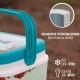 Преносима Твърда Хладилна Чанта Aktive 5 L 28 x 19 x 21 cm Син (6 броя) NaN –  BB Аксесоари за хладилник