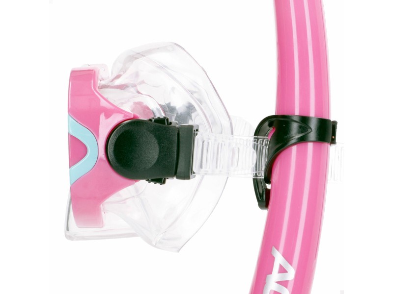 Очила за Гмуркане с Детски Шнорхел AquaSport Син Розов (6 броя) NaN –  BB Очила и маски