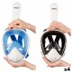 Маска за Шнорхел с Поставка за Спортна Камера AquaSport Син Бял (4 броя) NaN –  BB Очила и маски