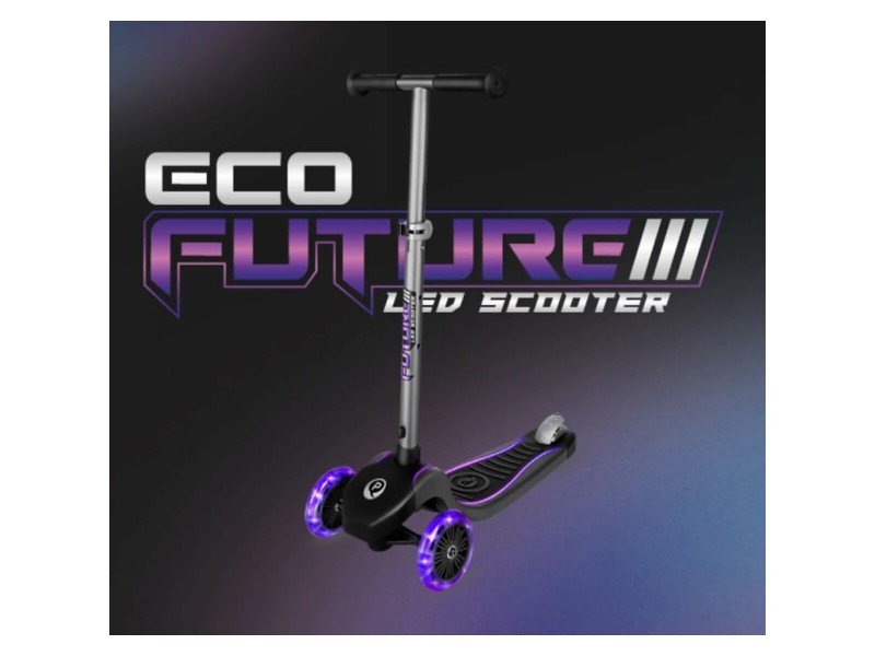 Скутер Ociotrends Eco Future Scooter Зелен 3 Колела NaN –  BB Тротинетки за деца