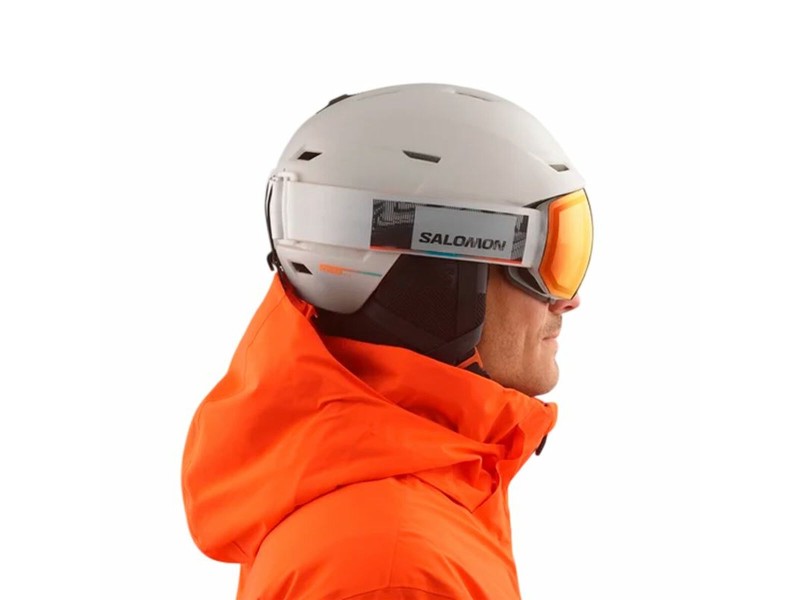 Ски Каска Salomon L47610700 Бял Унисекс NaN –  BB Каски