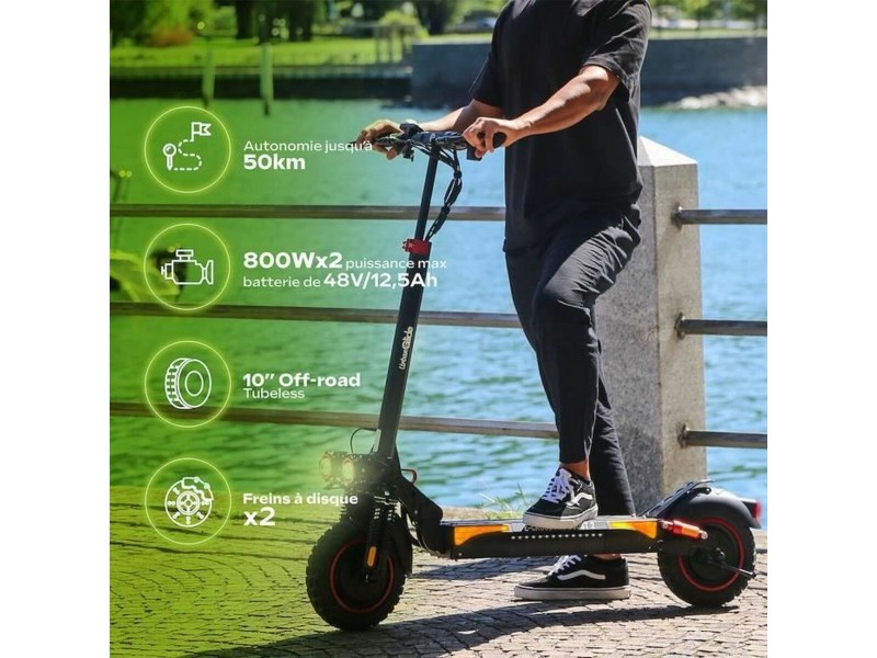 Електрически скутер Urbanglide ECROSS PRO BOOST 2 Черен 25 km/h 800 W NaN от | techMAG.bg Електрически скутер Urbanglide ECROSS PRO BOOST 2 Черен 25 km/h 800 W NaN – BB Електрически тротинетки