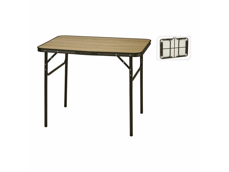 Сгъваема масичка Lifetime Кафяв Черен 90 x 60 x 70 cm NaN –  BB Маси