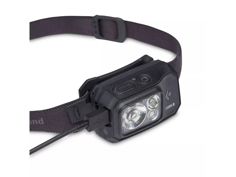 Акумулаторен и Регулируем LED Челник Black Diamond STORM 500-R Черен 500 lm NaN –  BB Челни фенери
