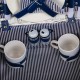 Кошница за Пикник Alexandra House Living Бял плетена ракита NaN –  BB Комплекти за пикник