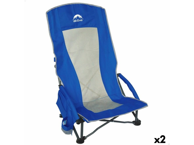 Сгъваем Стол за Къмпинг Aktive (2 броя) NaN –  BB Столове