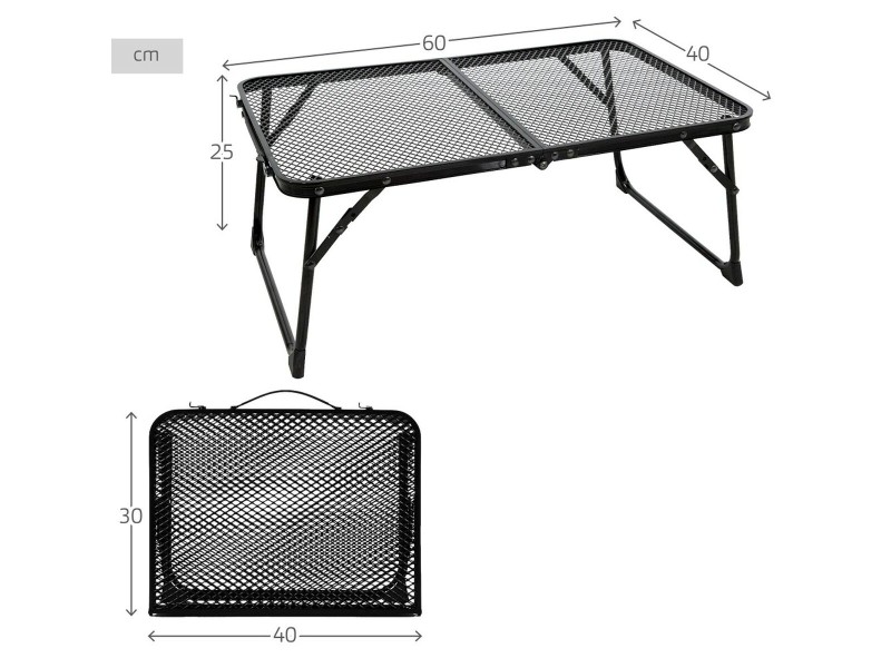 Сгъваема масичка Aktive 60 x 25 x 40 cm (4 броя) NaN –  BB Маси