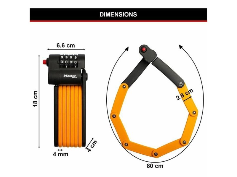 Ключалка Master Lock NaN –  BB Сгъваеми катинари