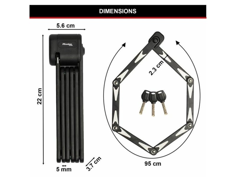 Ключалка Master Lock NaN –  BB Сгъваеми катинари