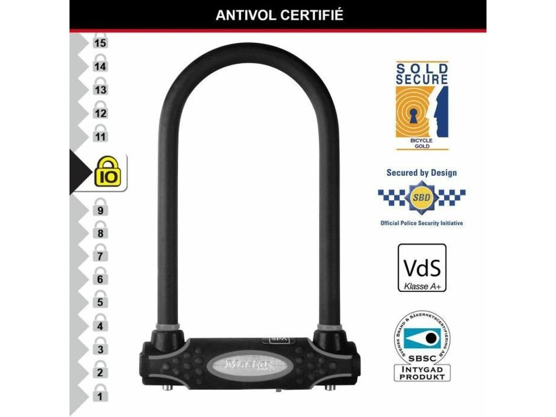 Ключалка Master Lock Червен NaN –  BB U-ключалка