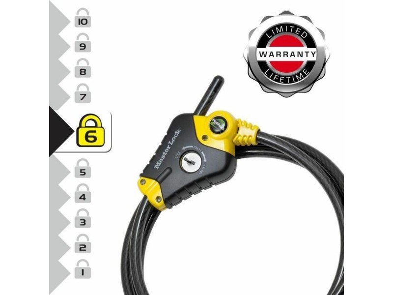 Ключалка Master Lock Черен NaN –  BB U-ключалка