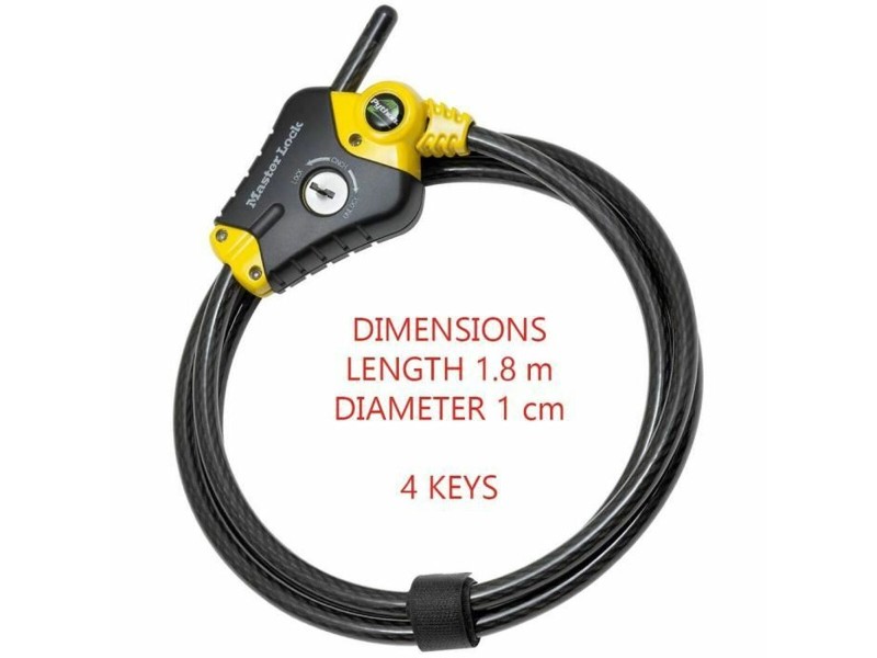Ключалка Master Lock Черен NaN –  BB U-ключалка