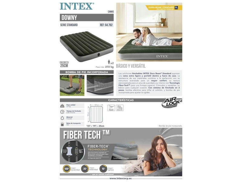 Air Bed Intex Зелен NaN –  BB Въздушни матраци