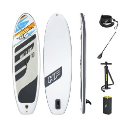 Надуваема Дъска за Гребло за Сърф с Аксесоари Bestway Hydro-Force Бял 305 x 84 x 12 cm
